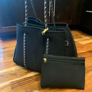 Annabel Ingall Neoprene Tote in Black